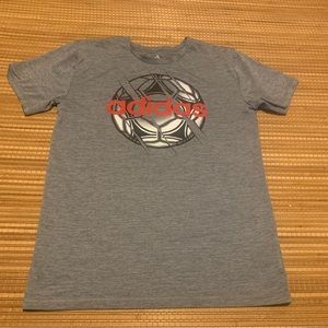 Adidas short sleeve t shirt size L 14/16 XL 18/20